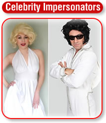 Celebrity Impersonators Party Entertainment