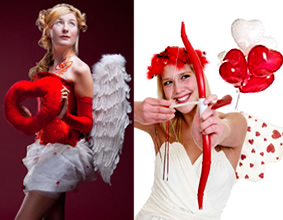 Valentines Cupids and Angels